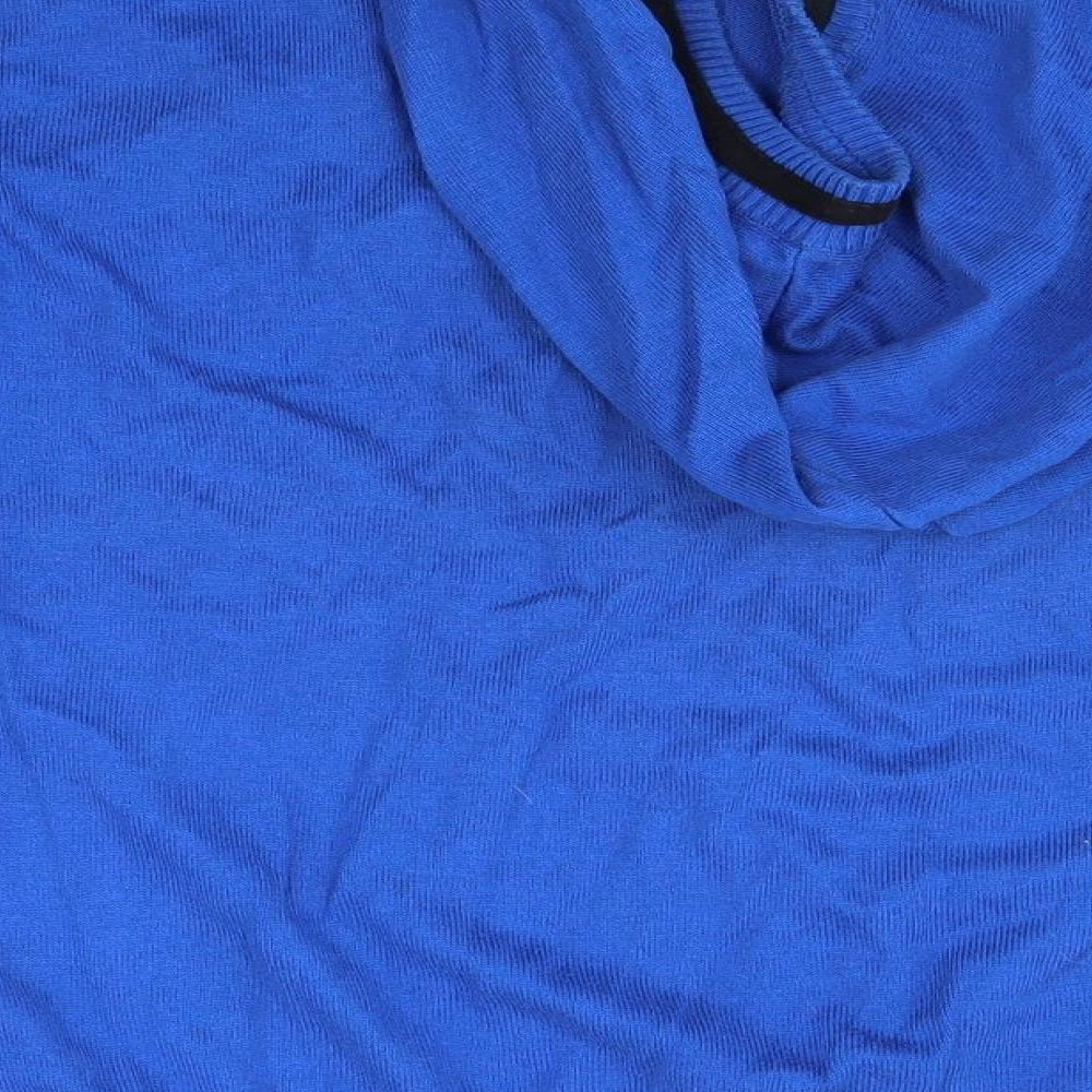 Henleys Womens Blue Pullover Hoodie Size 4
