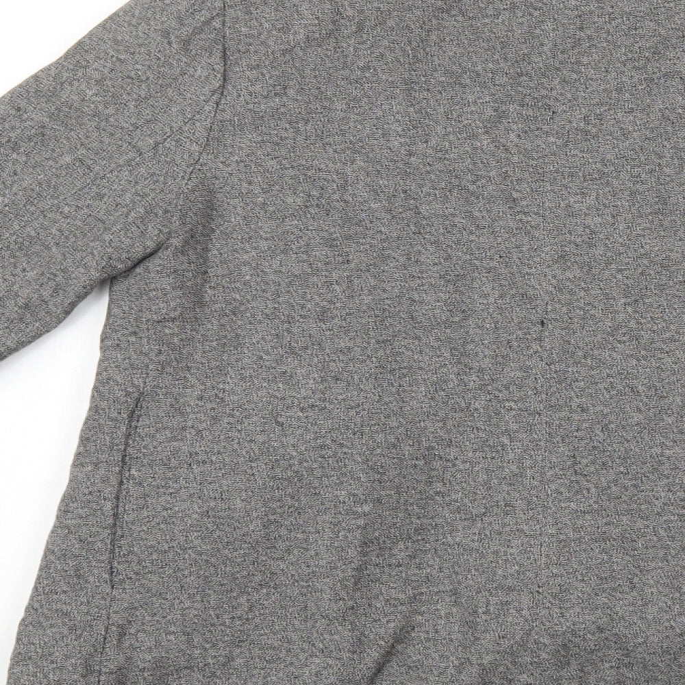Silence & Noise Womens Grey Jacket Blazer Size XS