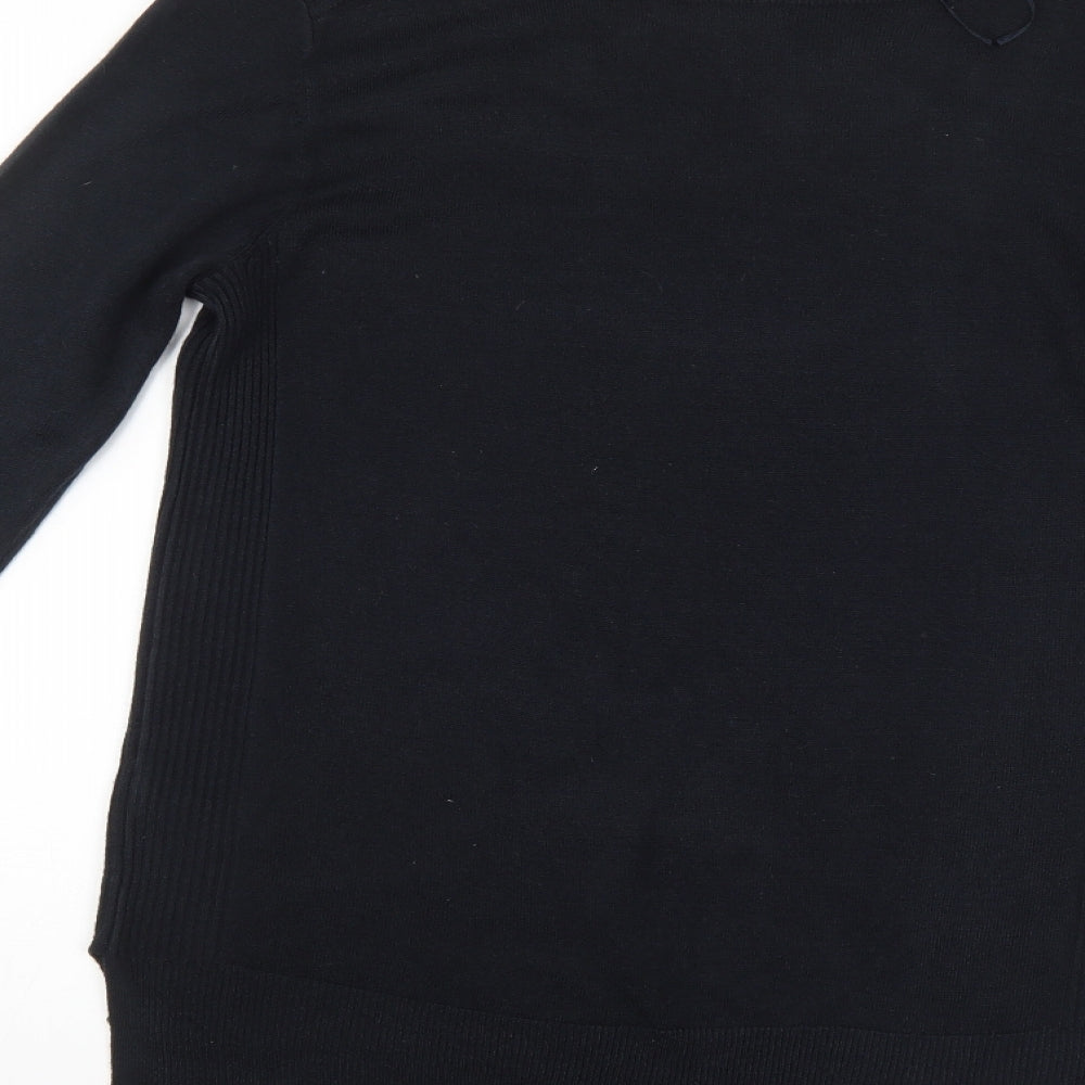 F&F Womens Blue Pullover Jumper Size 10