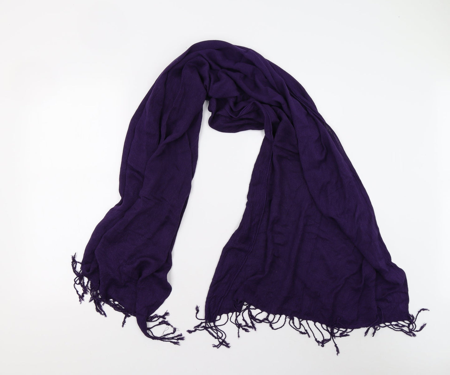 Preworn Womens Purple Scarf