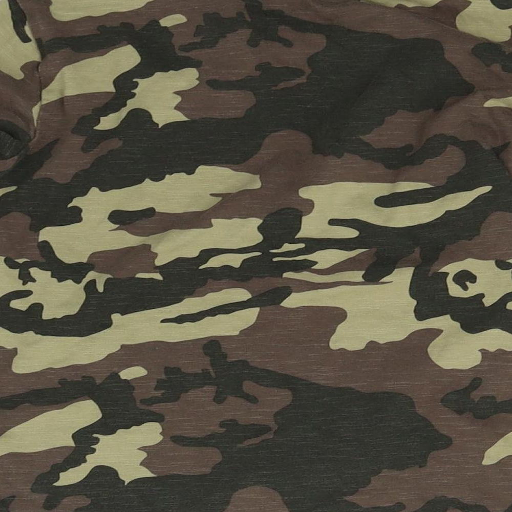 Next Boys Green Camouflage Basic T-Shirt Size 5 Years