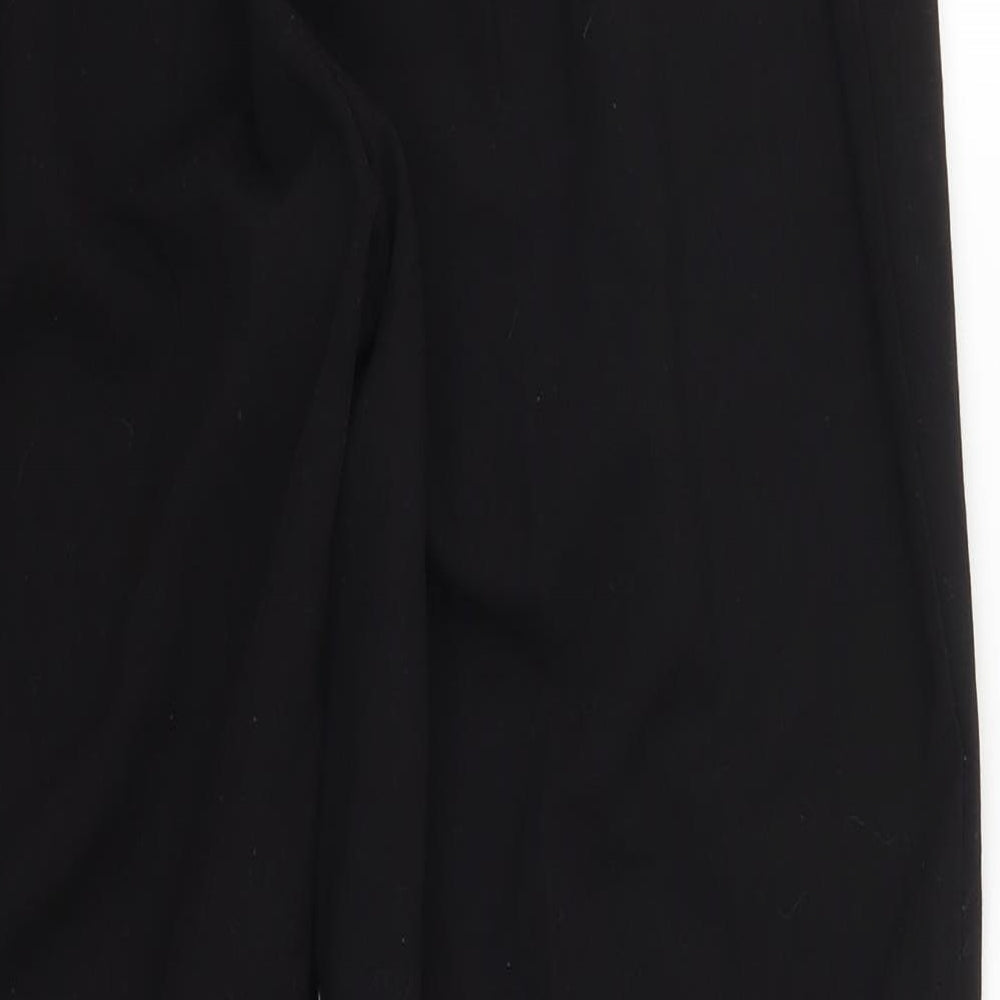 Preworn Womens Black Trousers Size 29 in L28 in