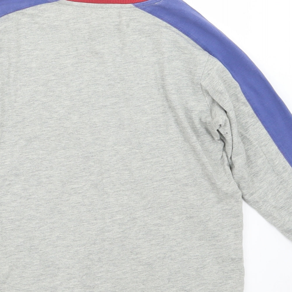 NEXT Boys Grey Basic T-Shirt Size 5-6 Years
