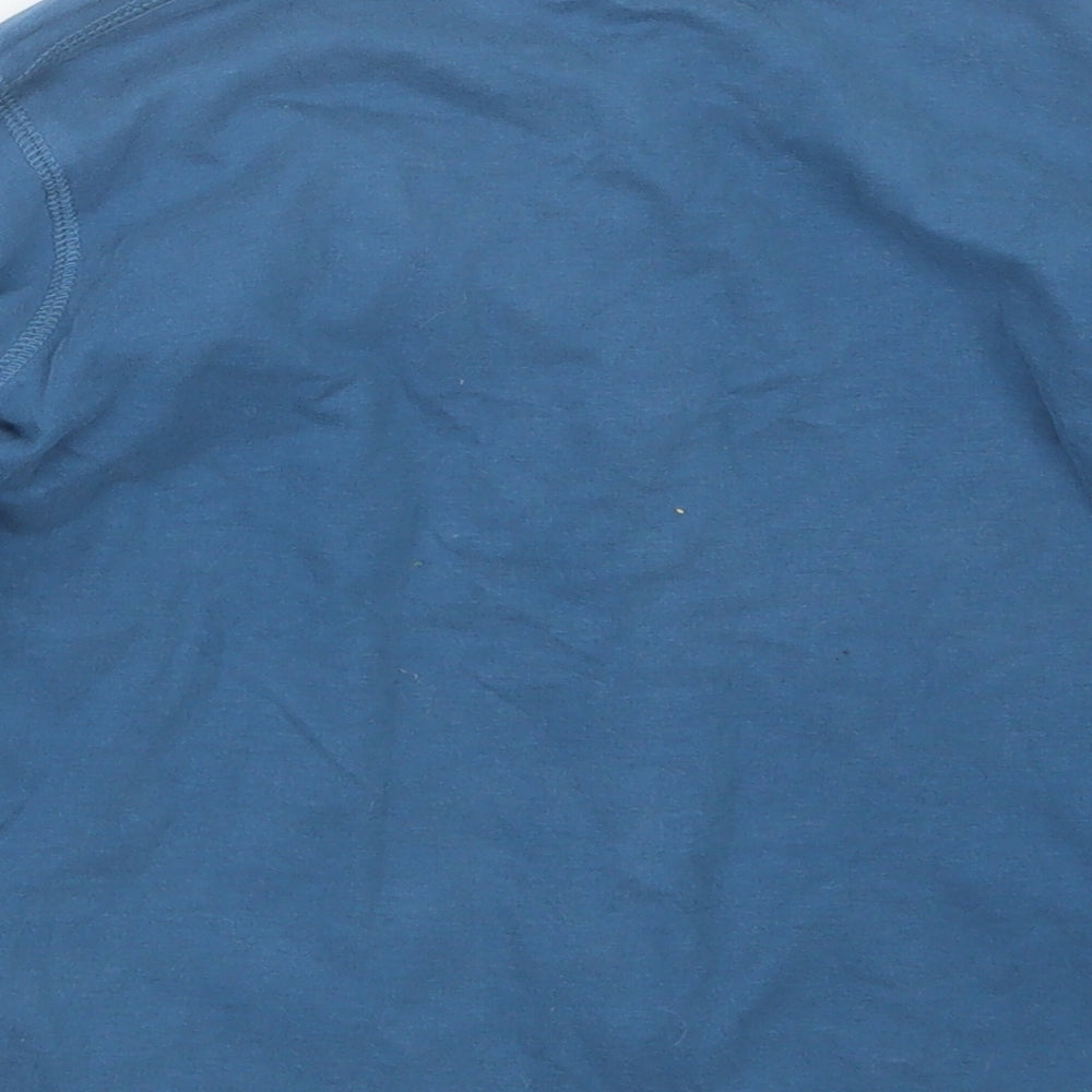 Blue Zoo Boys Blue Basic T-Shirt Size 7-8 Years