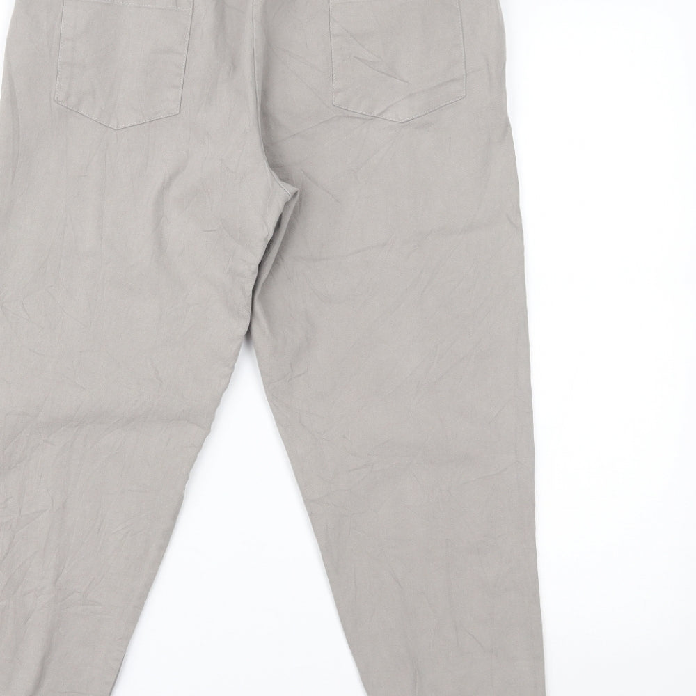Maple Womens Grey Trousers Size 28 in L21 in