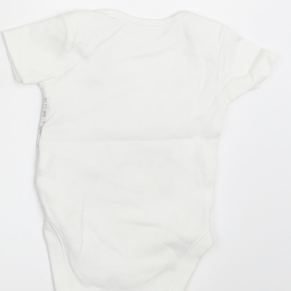 George Boys White Romper One-Piece Size 3-6 Months