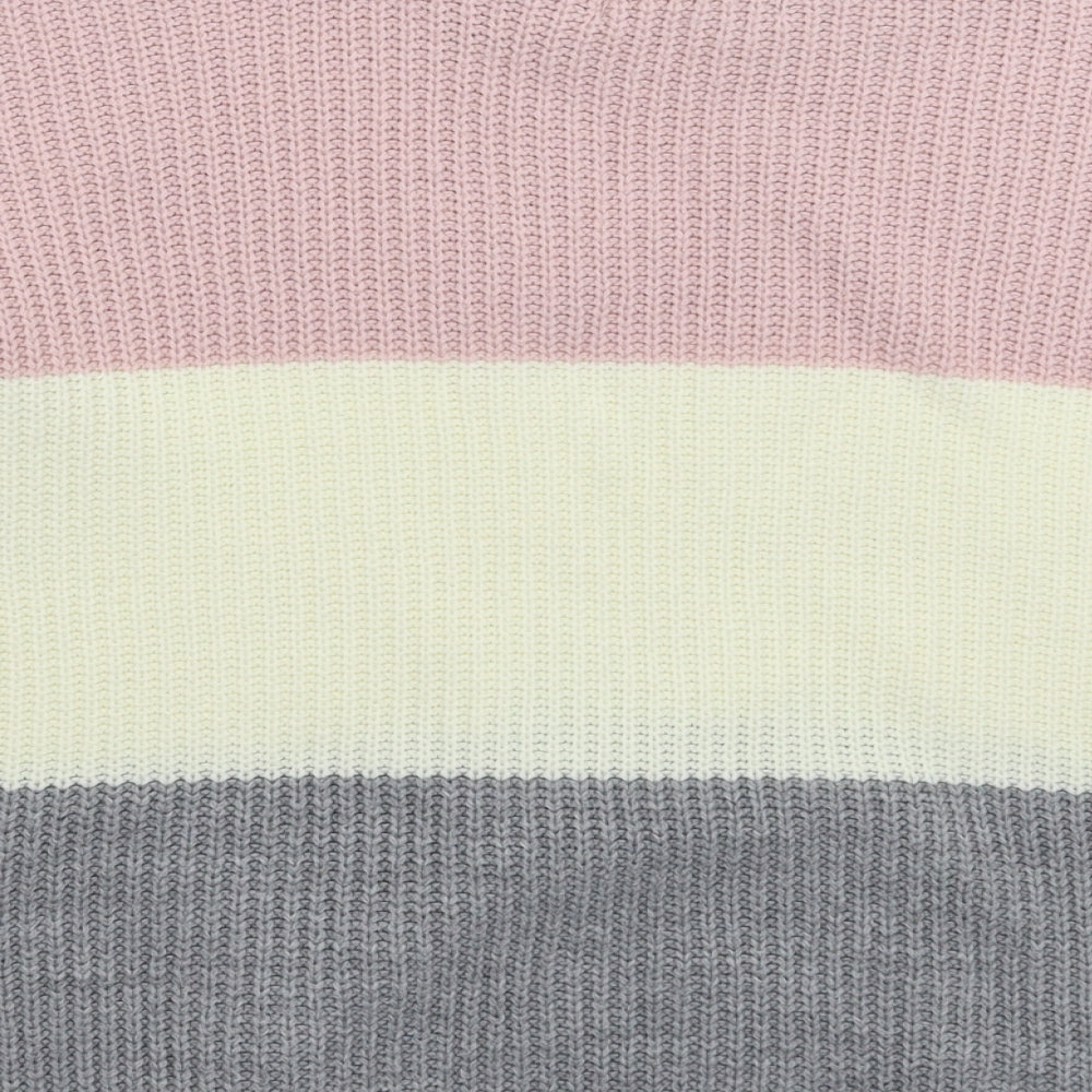 Select Womens Multicoloured Knit Pullover Jumper Size 14