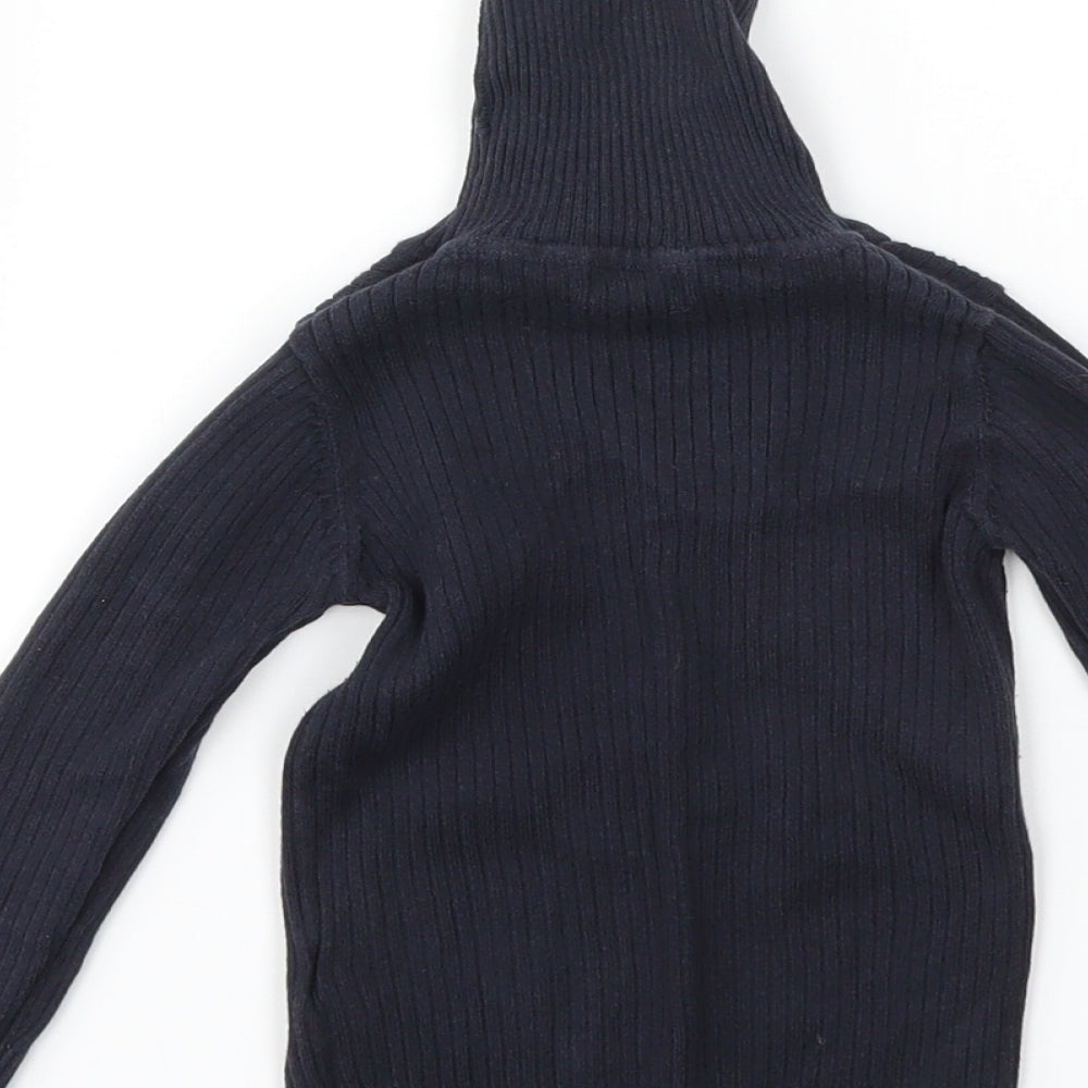 NEXT Girls Blue Basic T-Shirt Size 2-3 Years