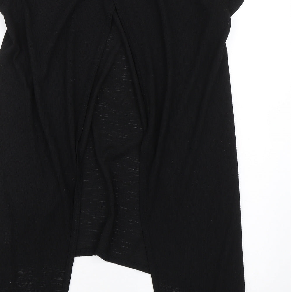 Select Womens Black Basic T-Shirt Size 12