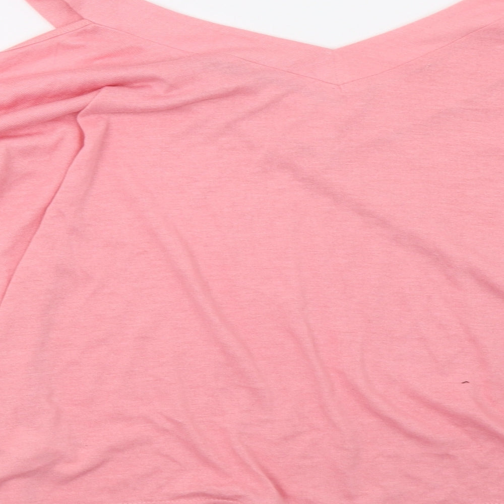 Primark Womens Pink Pullover Sweatshirt Size 14