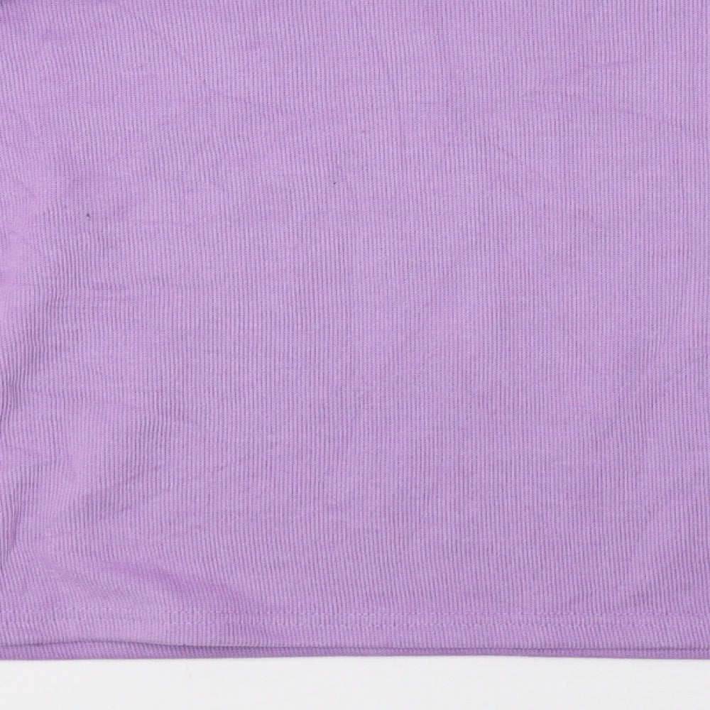 SheIn Womens Purple Cape Sweatshirt Size L - 42 chest