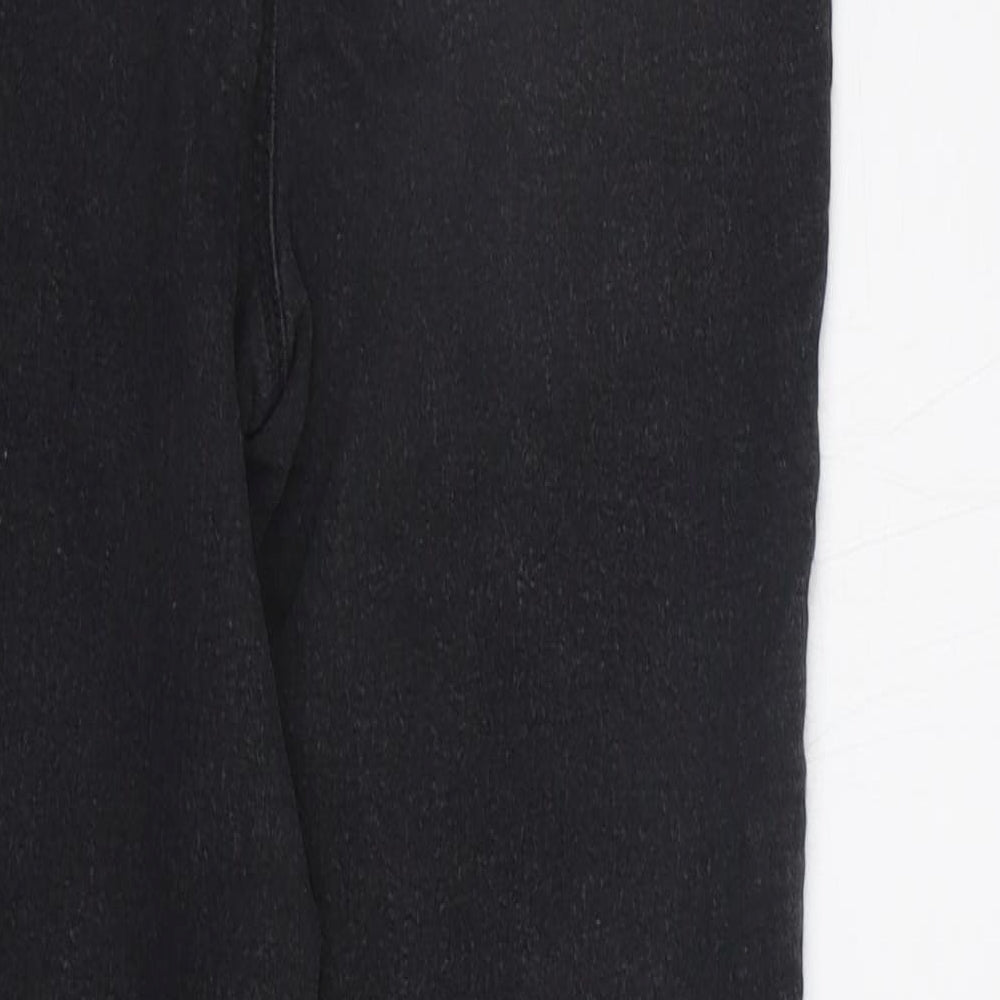 Papaya Womens Green Straight Jeans Size 8 L24 in