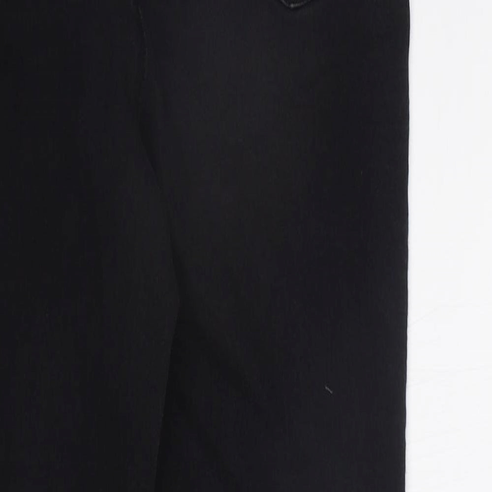 Papaya Womens Black Skinny Jeans Size 10 L25 in