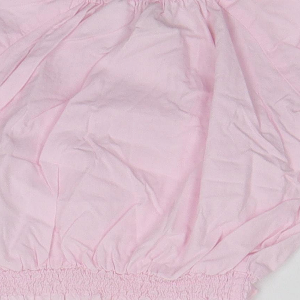 H&M Baby Pink Basic Blouse Size 3-6 Months