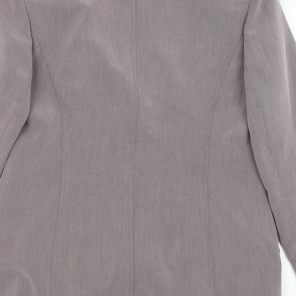 Country Casuals Womens Purple Jacket Blazer Size 12