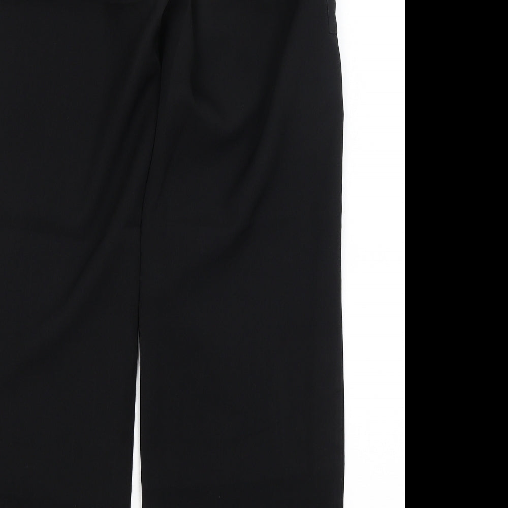 Dimensions Womens Black Dress Pants Trousers Size 14 L28.5 in