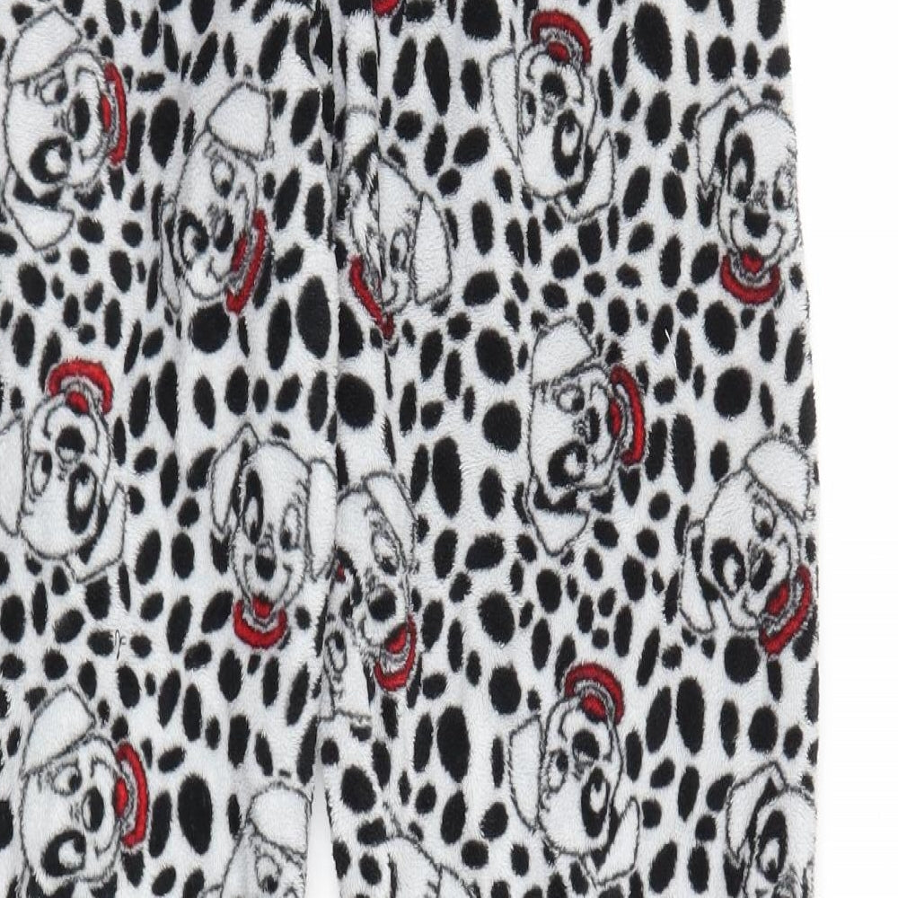 Primark Womens White Solid Chemise Pyjama Pants Size S - 101 Dalmatians
