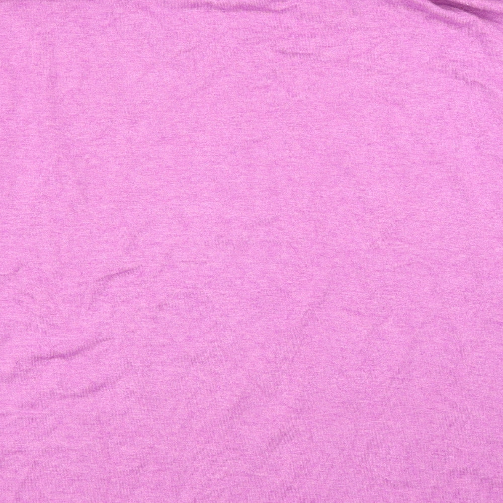 Senzatempo Womens Purple Pullover Jumper Size 2XL