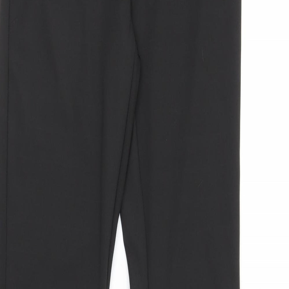 Preworn Womens Black Trousers Size S L30 in