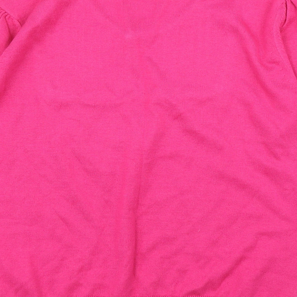 Per Una Womens Pink Pullover Jumper Size 12