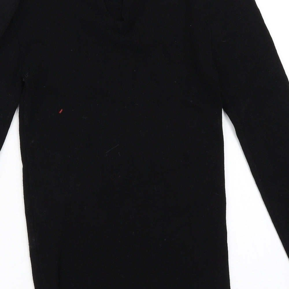 Warehouse Womens Black Pullover Jumper Size 6