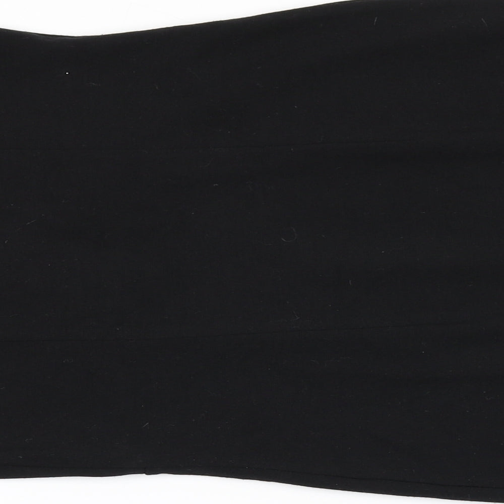 George Womens Black Floral Bodycon Size 10