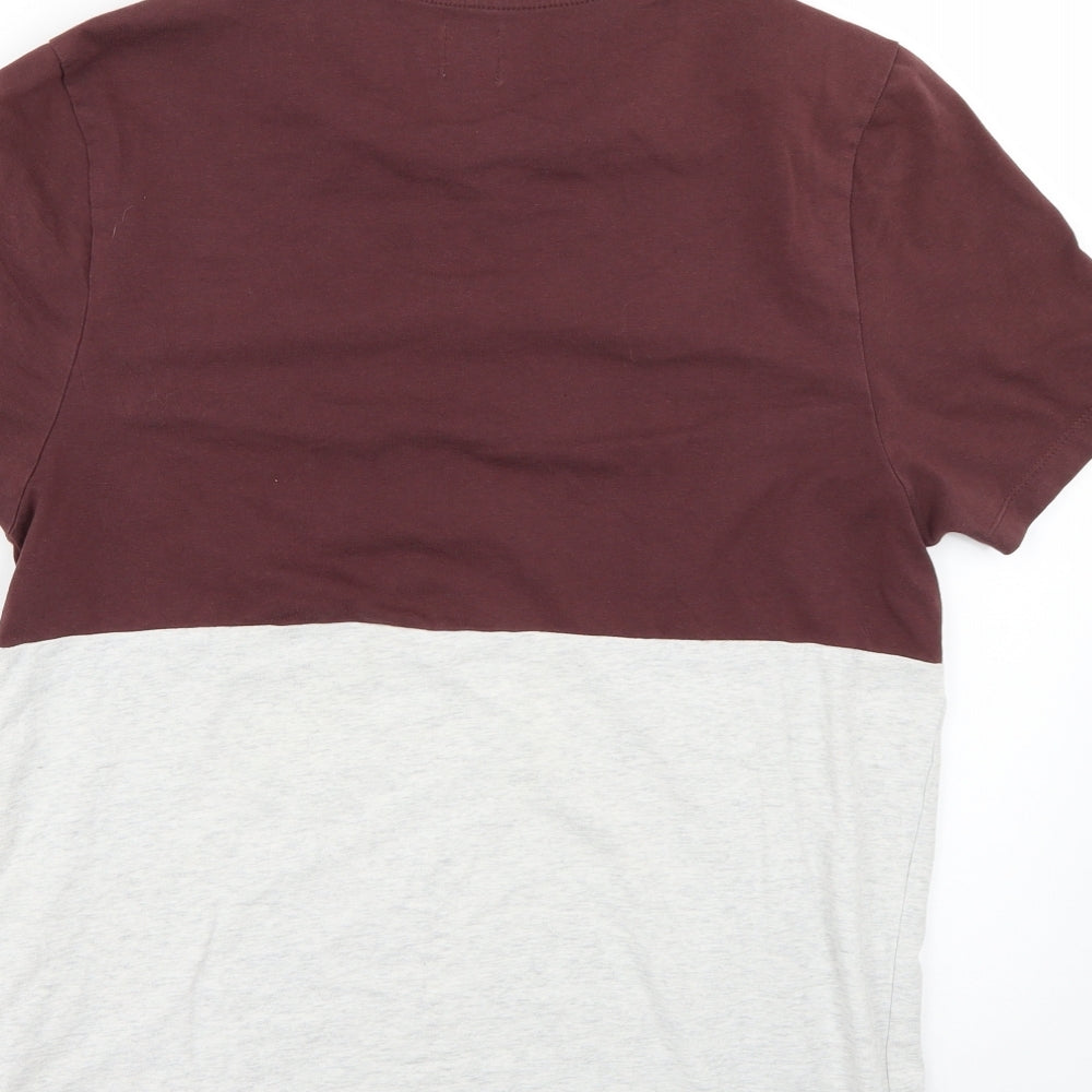 ASOS Womens Multicoloured Basic T-Shirt Size S