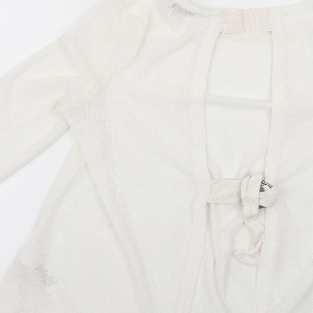 NEXT Womens White Basic Blouse Size 12