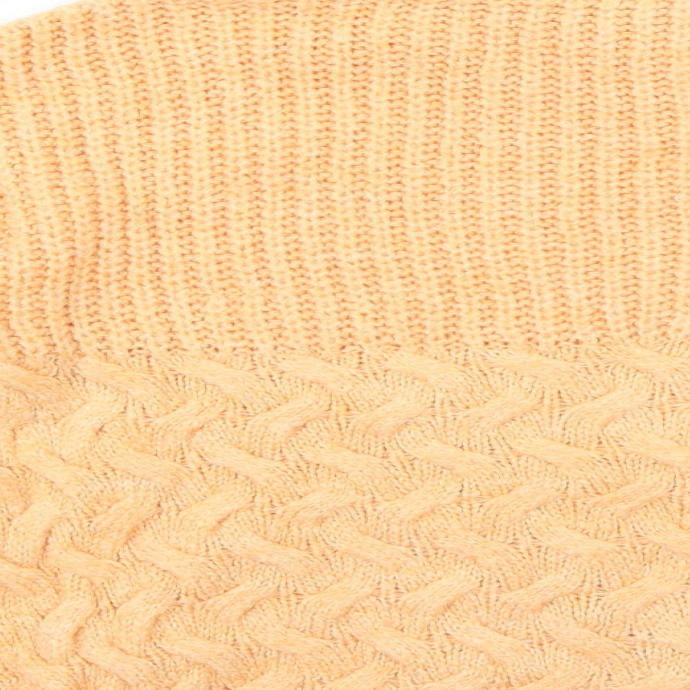Dorothy Perkins Womens Orange Pullover Jumper Size S