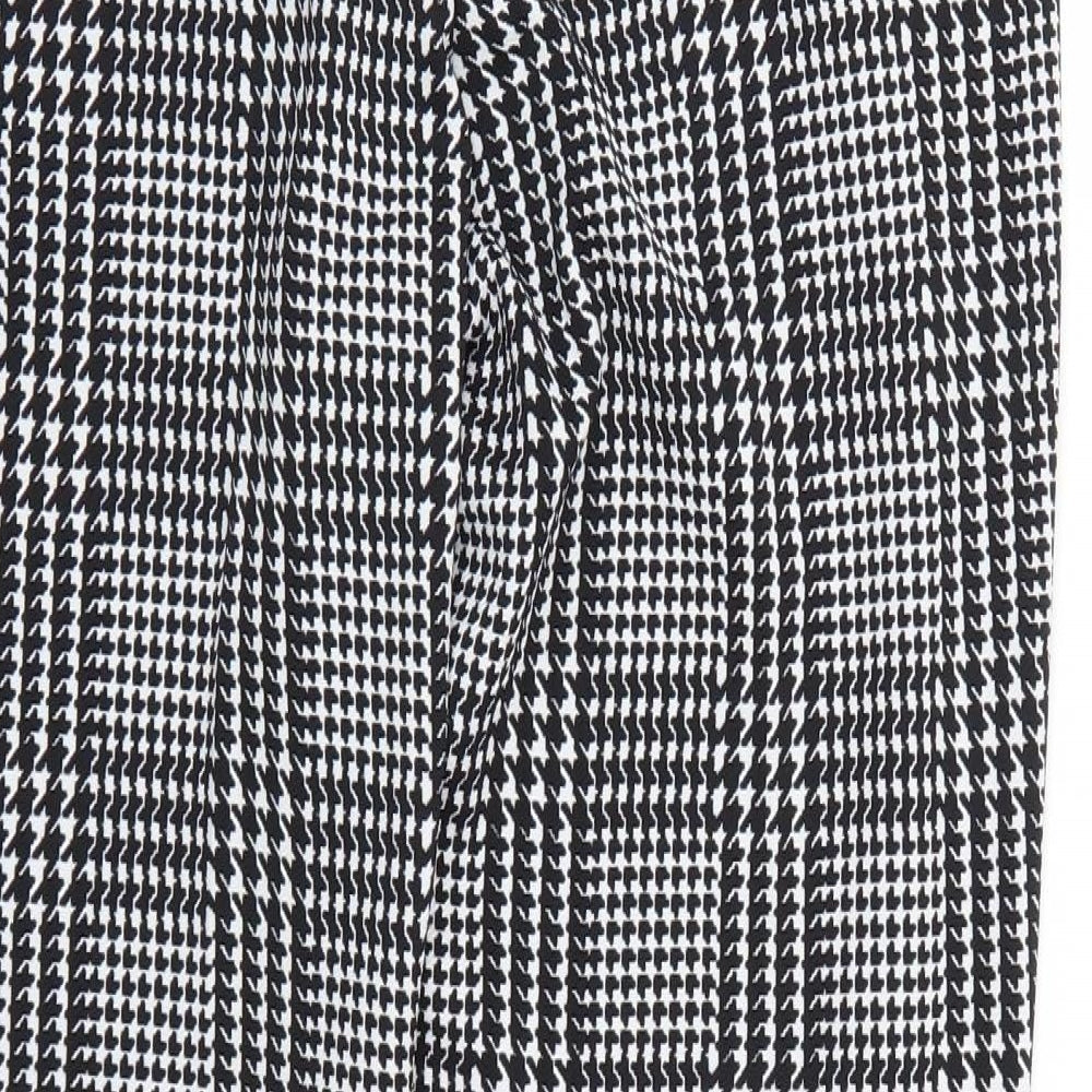 Dorothy Perkins Womens Multicoloured Geometric Trousers Size 10 L26 in