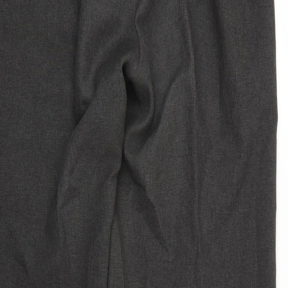 Dorothy Perkins Womens Grey Trousers Size 14 L26 in