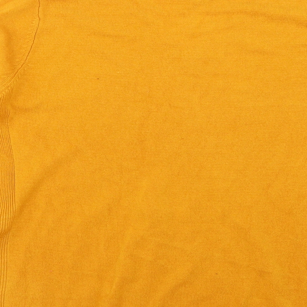 Primark Womens Yellow Pullover Jumper Size 6