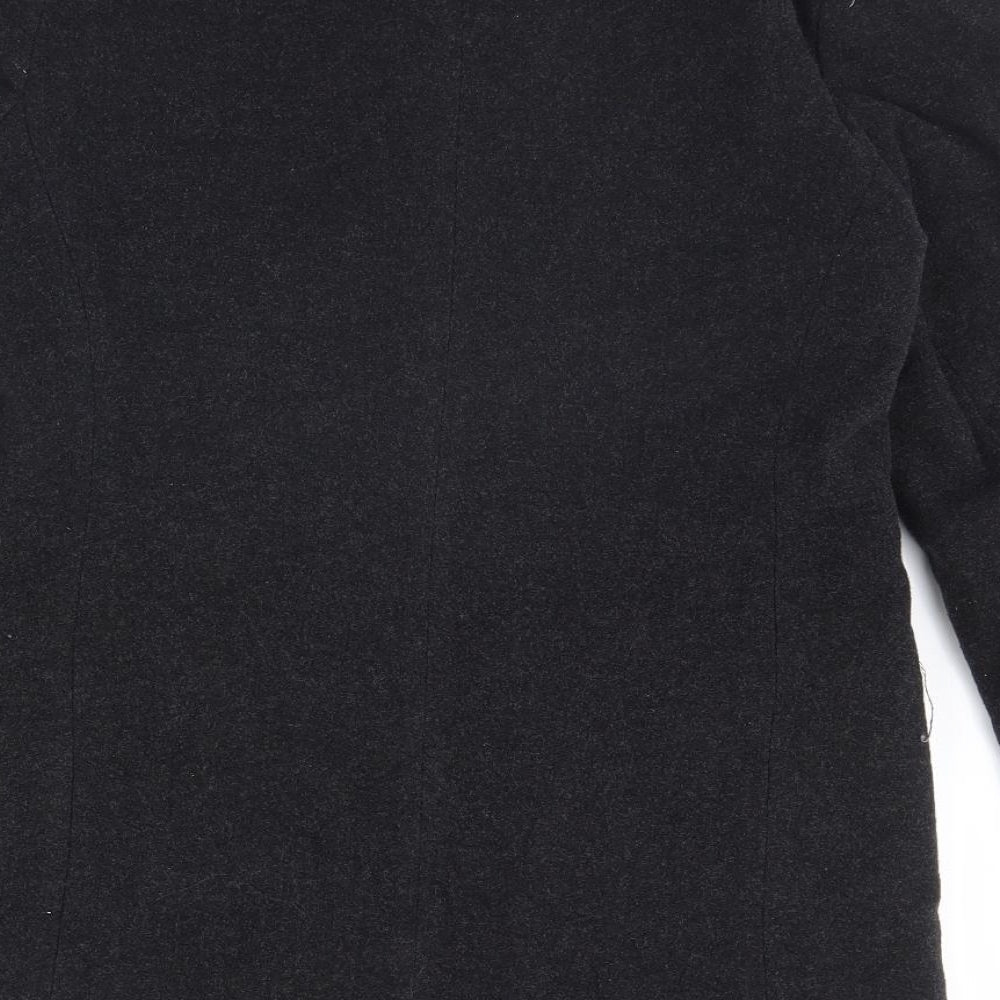 Preworn Womens Black Jacket Blazer Size 10
