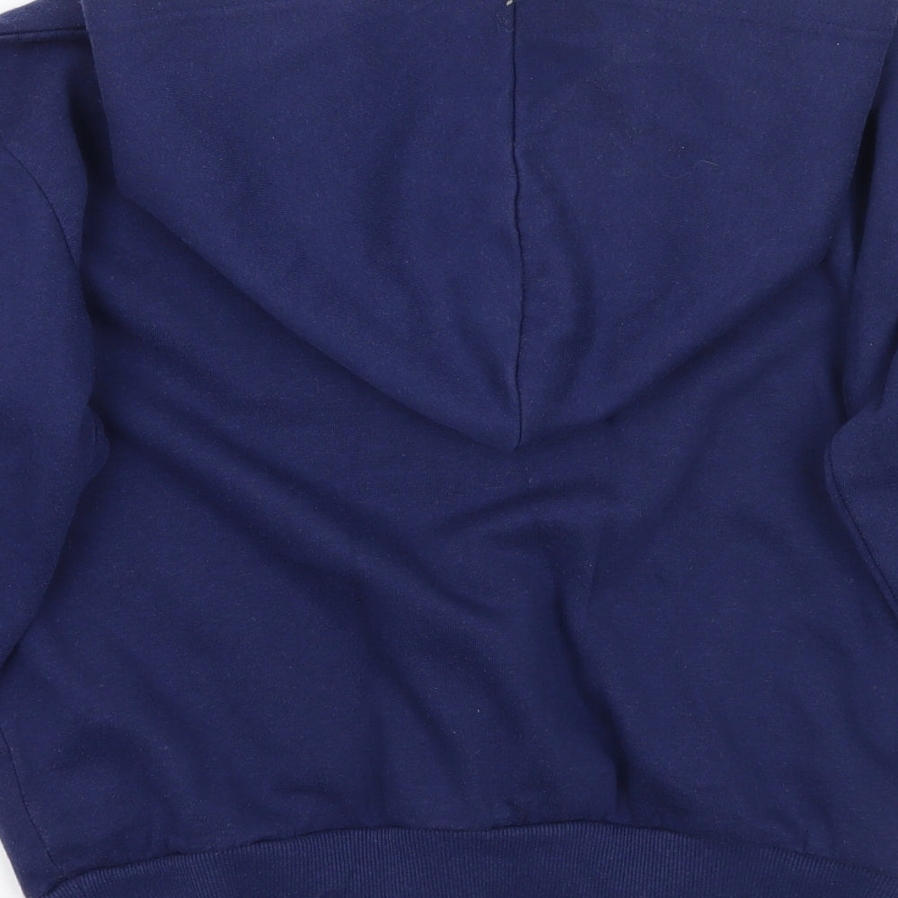 Love to sleep Womens Blue Pullover Hoodie Size 8