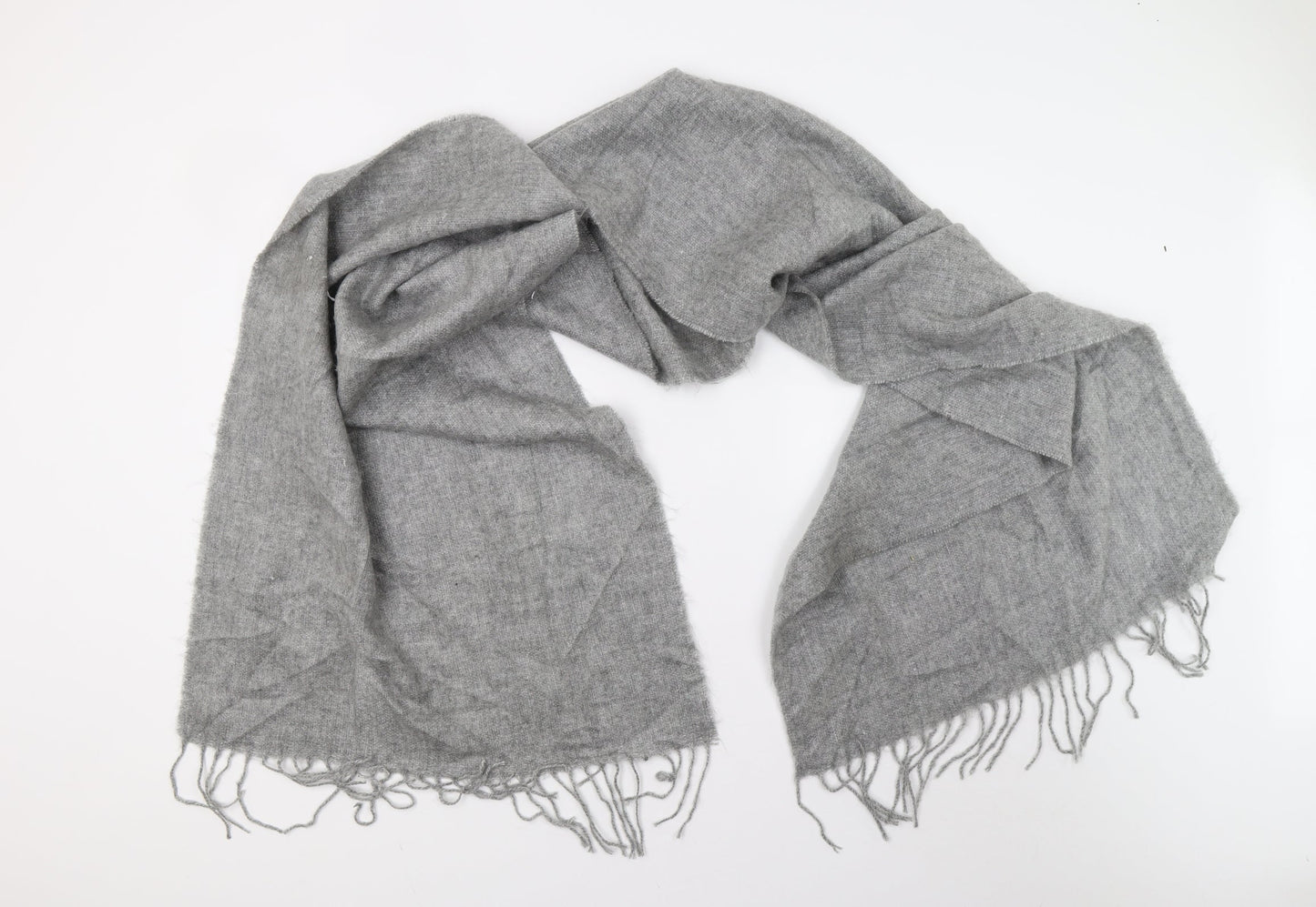 Preworn Unisex Grey Scarf