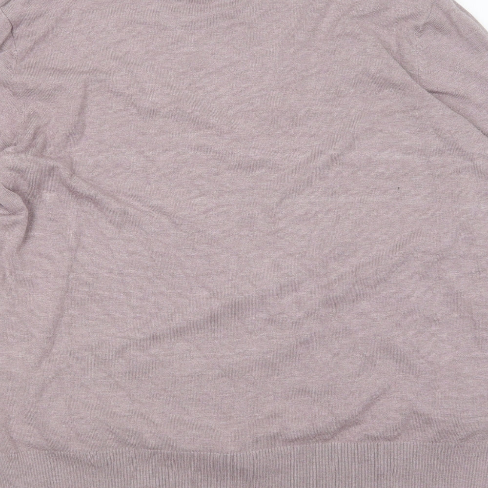 H&M Womens Purple Pullover Jumper Size L