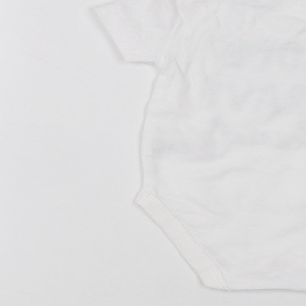 Pep&Co Baby White Babygrow One-Piece Size 3-6 Months