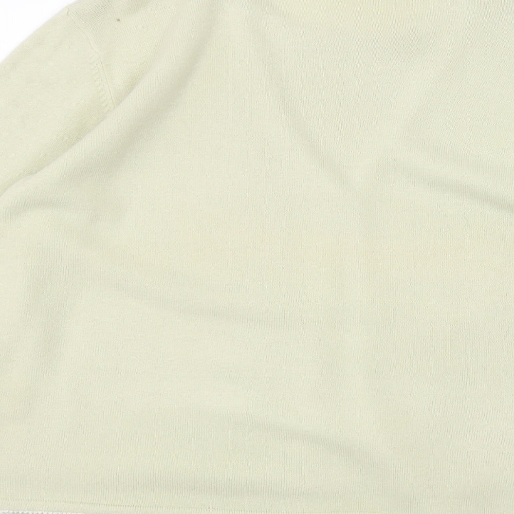 Preworn Womens Beige Cardigan Jumper Size M