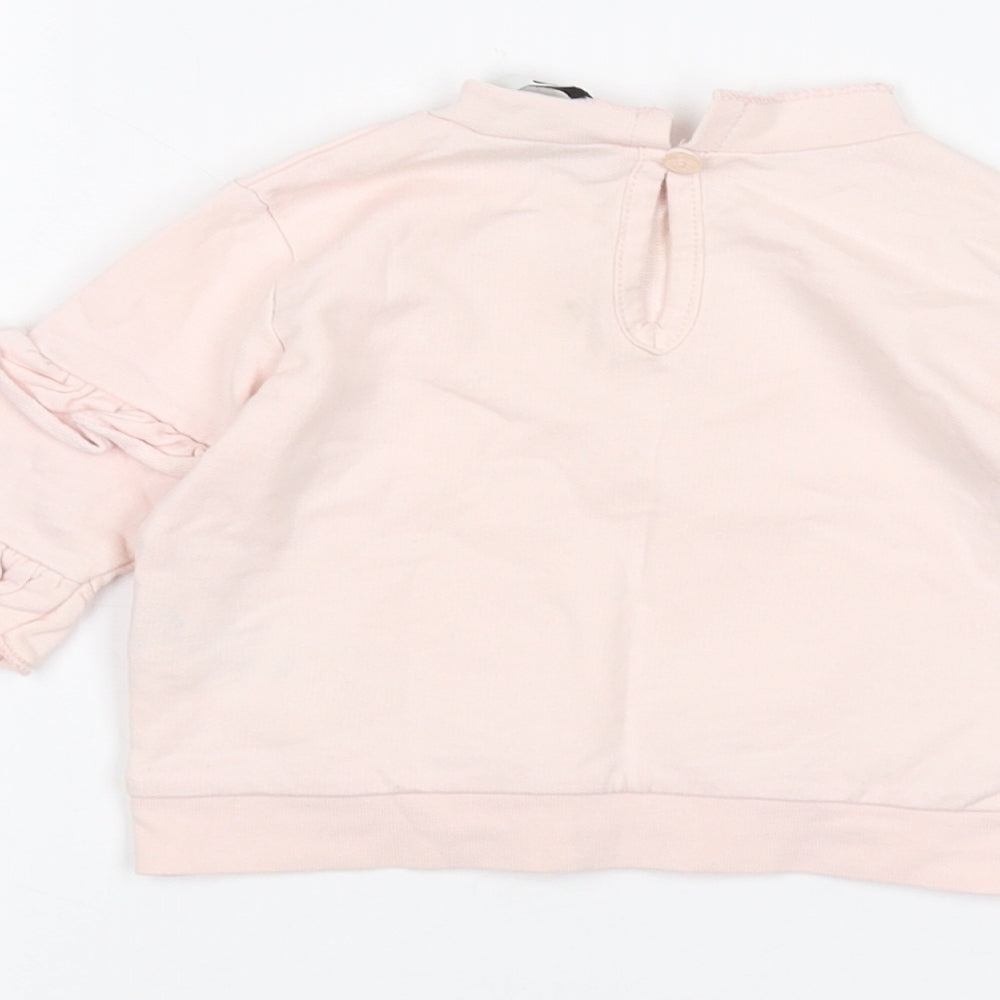 Very Pink Pullover Jumper Size 6-9 Months