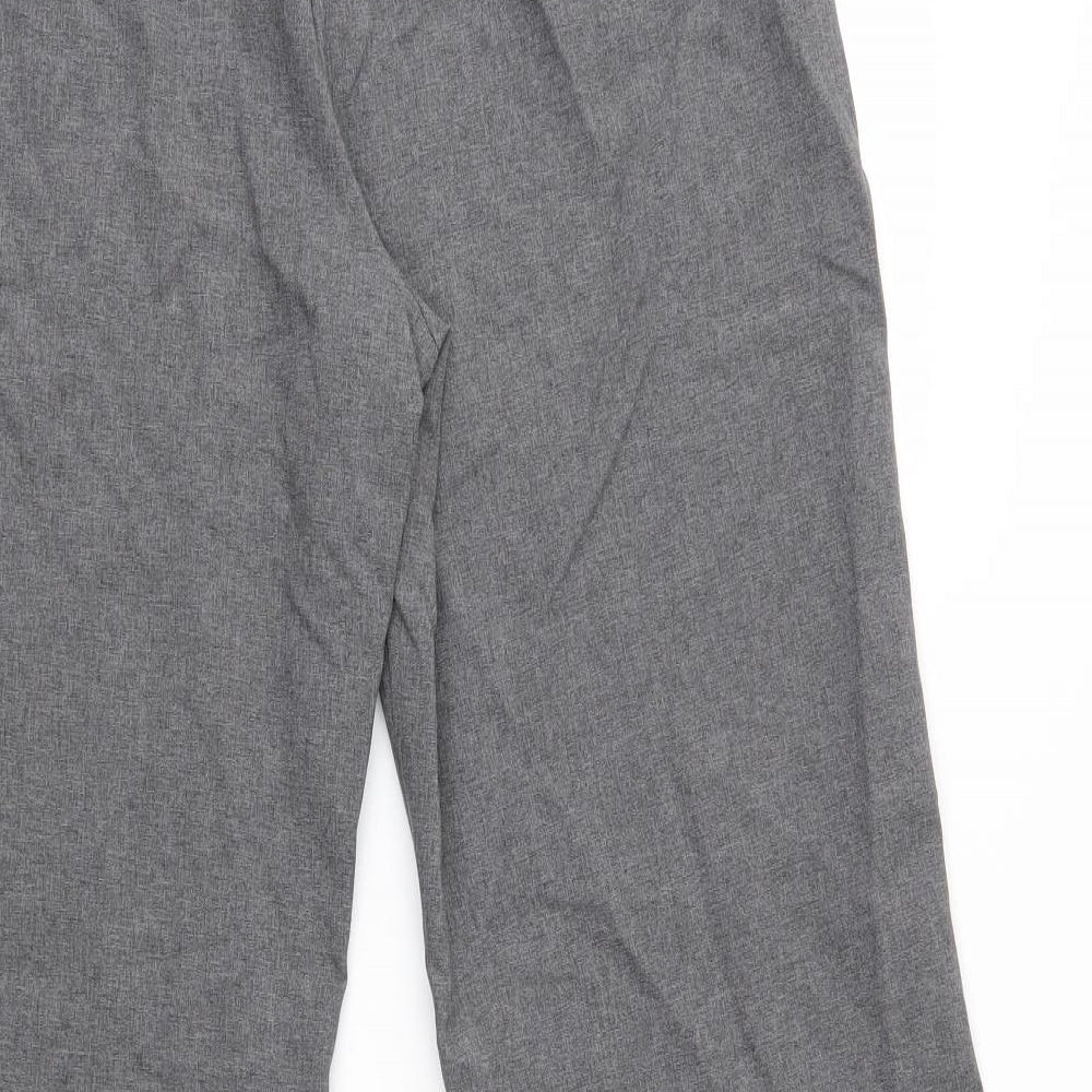 F&F Womens Grey Suit Trousers Size 12