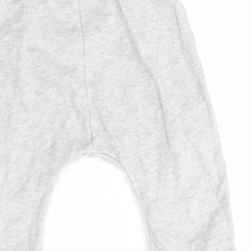 Marks & Spencer Boys Grey Jogger Trousers Size 6-9 Months