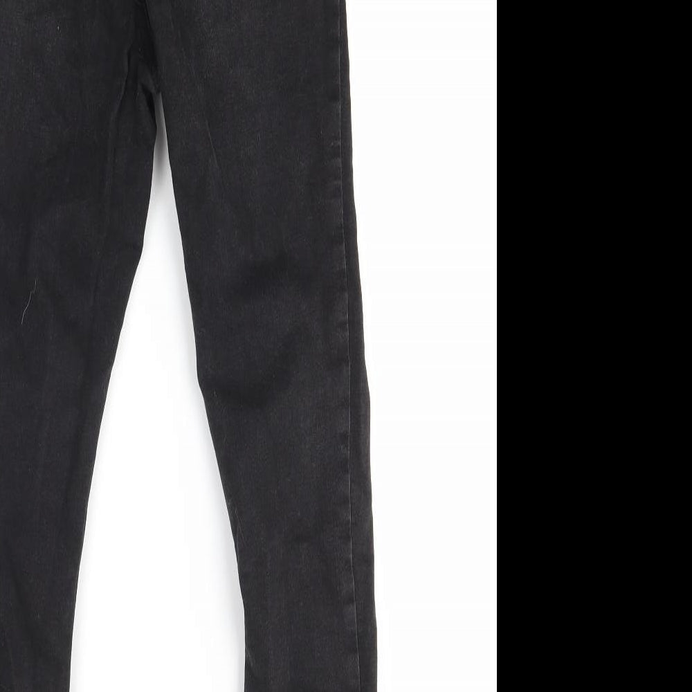 Denim CO Womens Black Skinny Jeans Size 10 L25 in