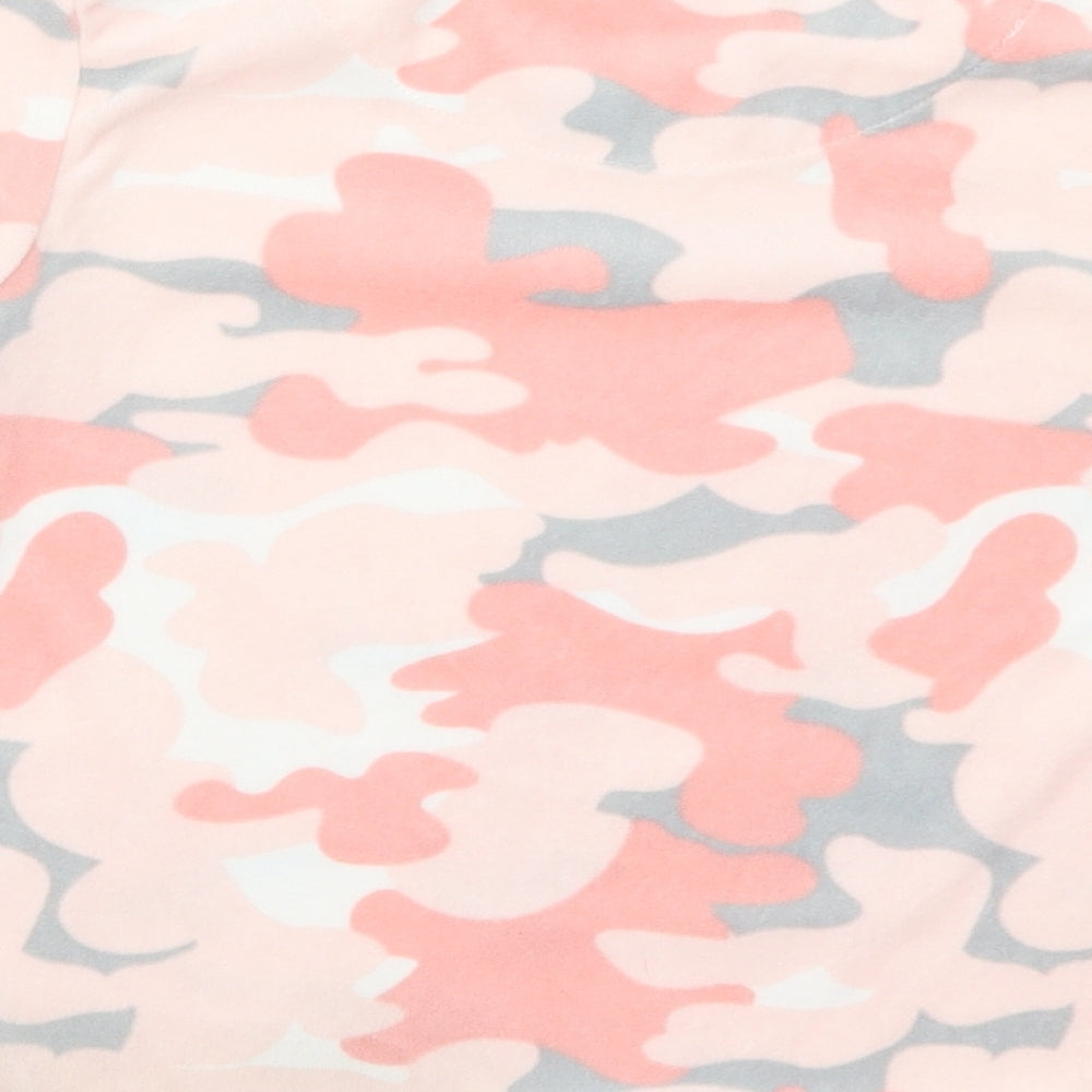 Primark Girls Pink Camouflage Top Pyjama Top Size 7-8 Years