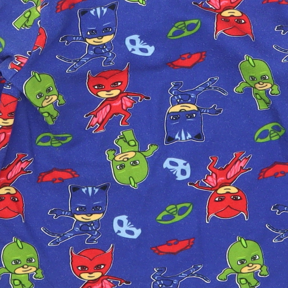 NEXT Boys Blue Solid Pyjama Top Size 2-3 Years - Superheroes
