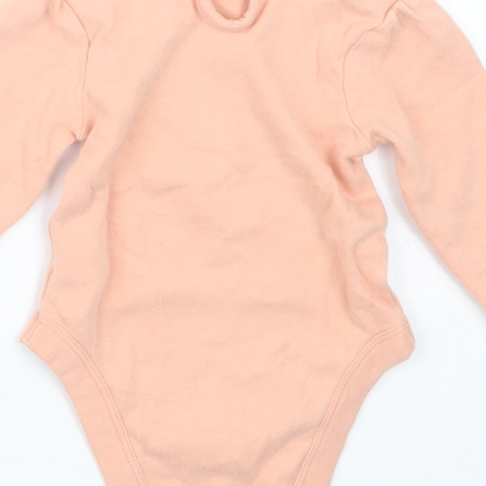 George Girls Orange Babygrow One-Piece Size 3-6 Months