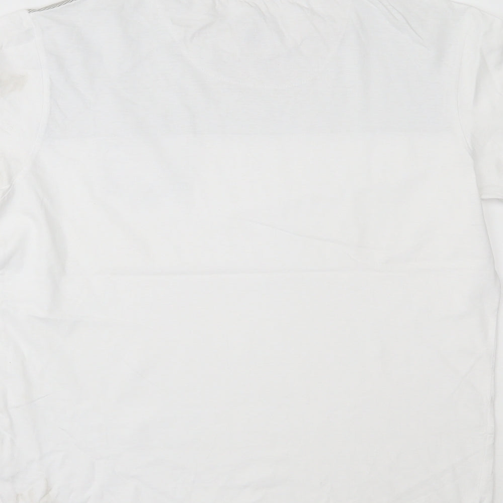 PRIDE & SOUL Mens White T-Shirt Size M