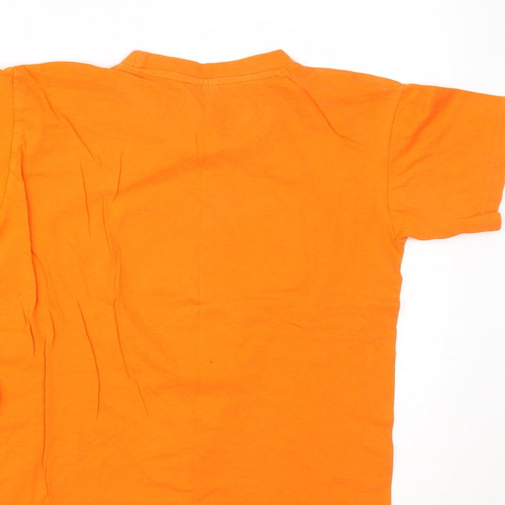 B&C Boys Orange Pullover T-Shirt Size 9-10 Years - Krakow