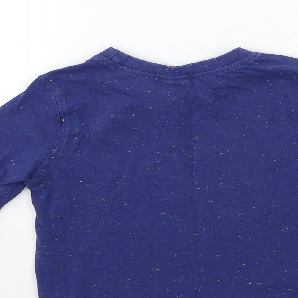 Mini Club Baby Blue Basic T-Shirt Size 18-24 Months - DINOSAUR