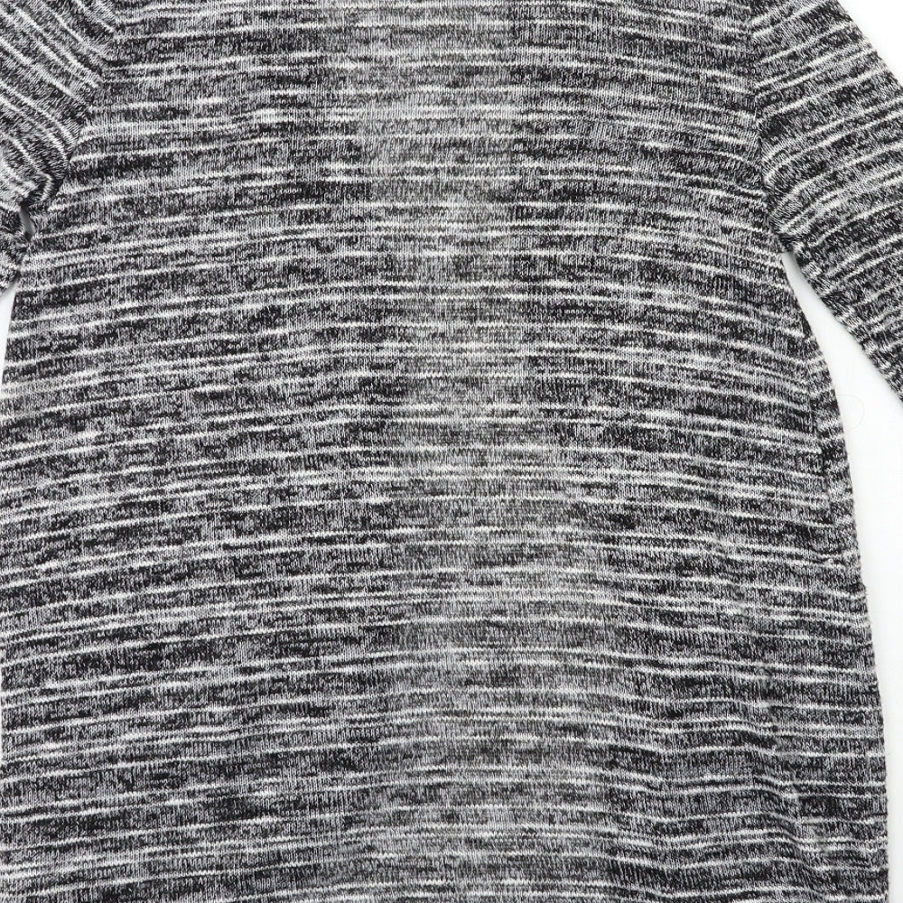 Papaya Womens Black Knit Cardigan Jumper Size 12