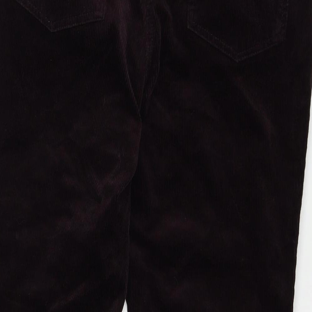 NEXT Womens Purple Corduroy Skinny Jeans Size 12 L26 in
